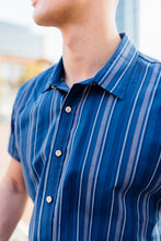 Load image into Gallery viewer, Blue Sunset Short Sleeve Shirt