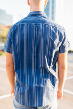 Load image into Gallery viewer, Blue Sunset Short Sleeve Shirt