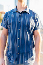 Load image into Gallery viewer, Blue Sunset Short Sleeve Shirt
