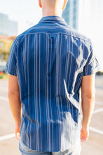 Load image into Gallery viewer, Blue Sunset Short Sleeve Shirt
